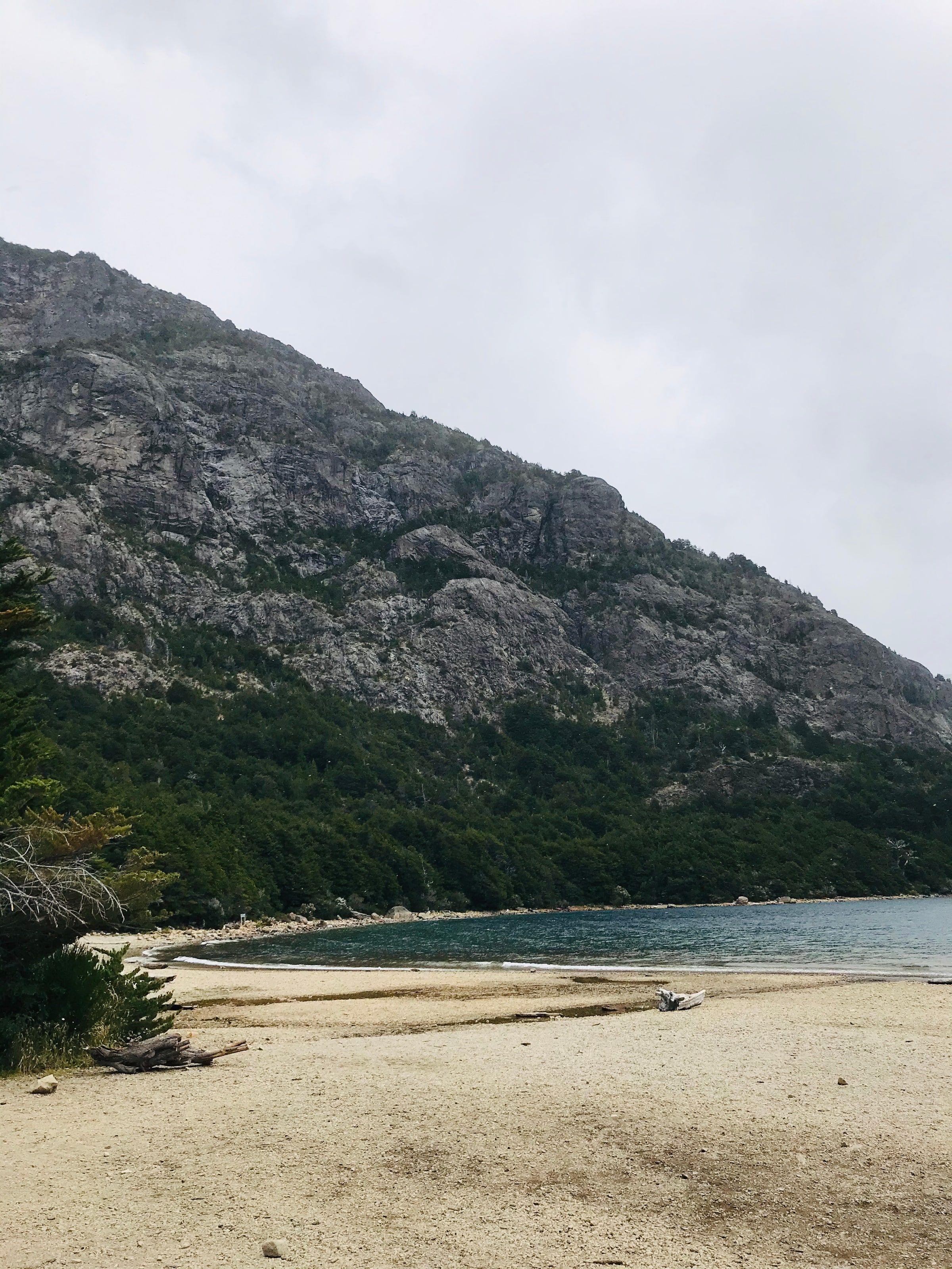 La playa de Bahía López