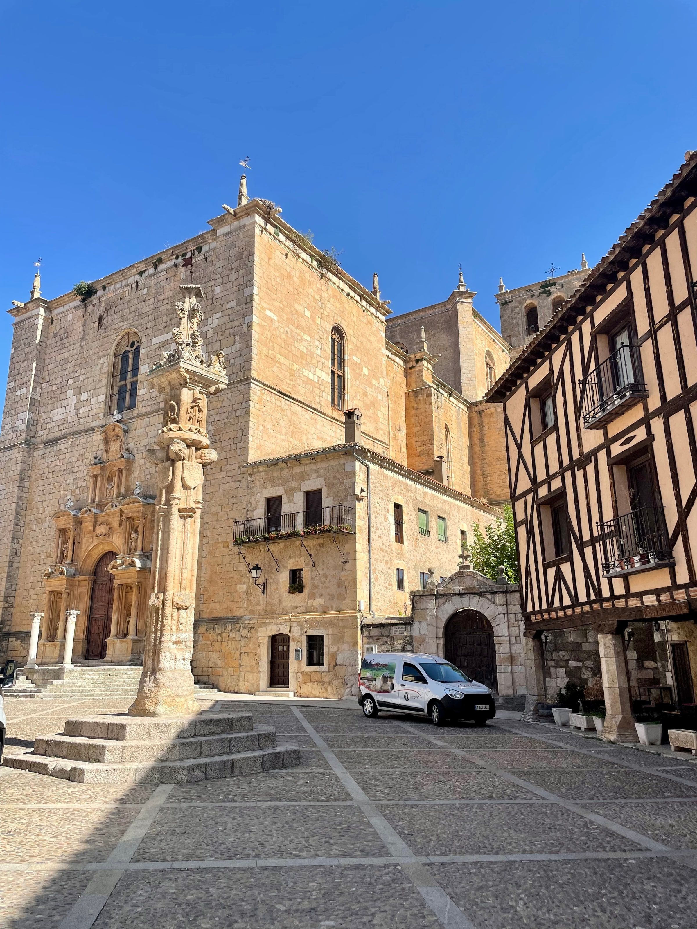 La Plaza Mayor de Peñaranda de Duero