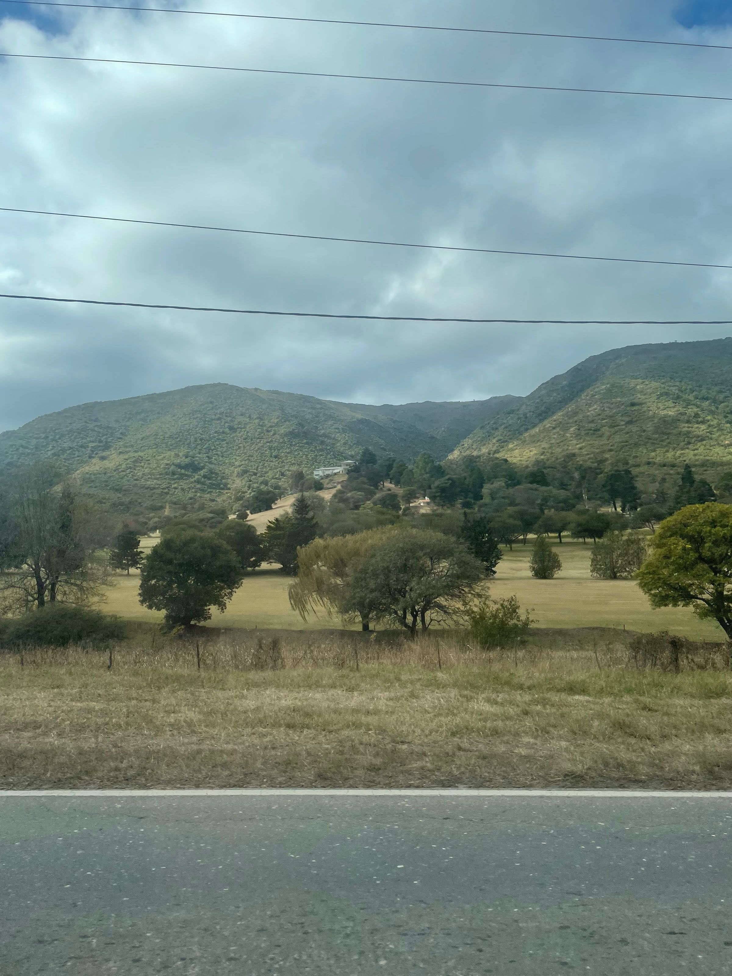 Las sierras cerca de Los Reartes
