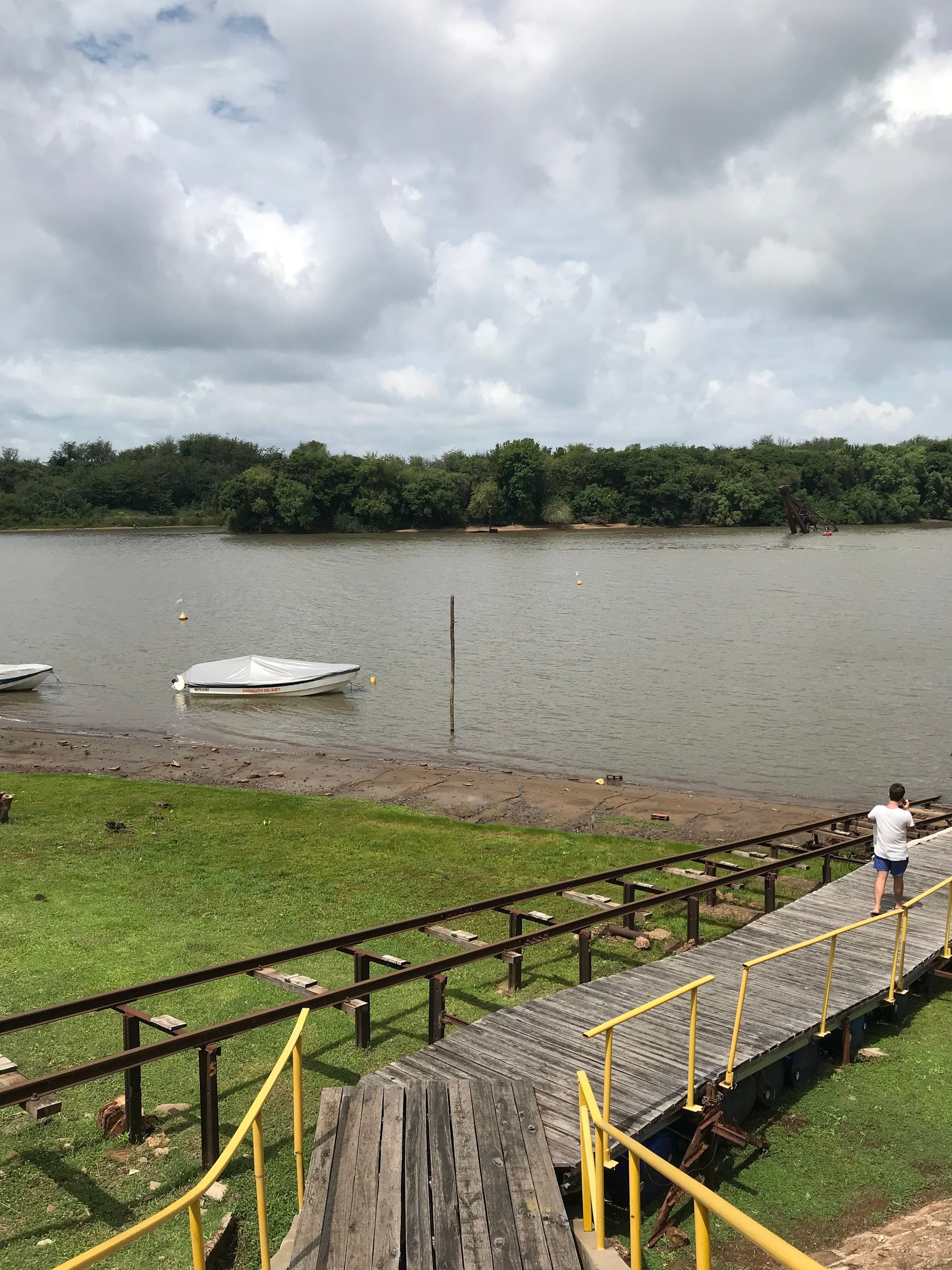 La playa del río Uruguay