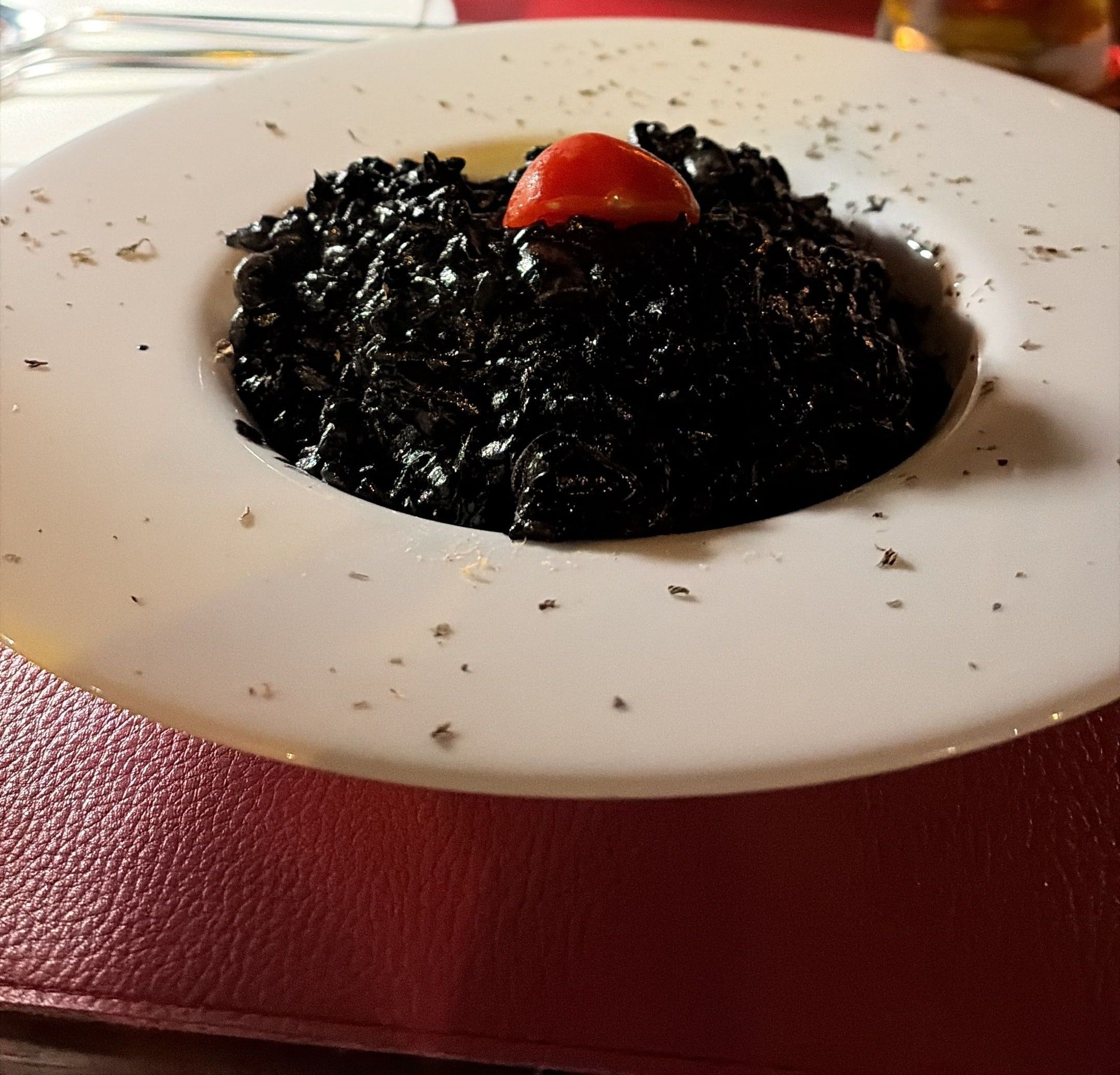 El risotto negro en Kotor