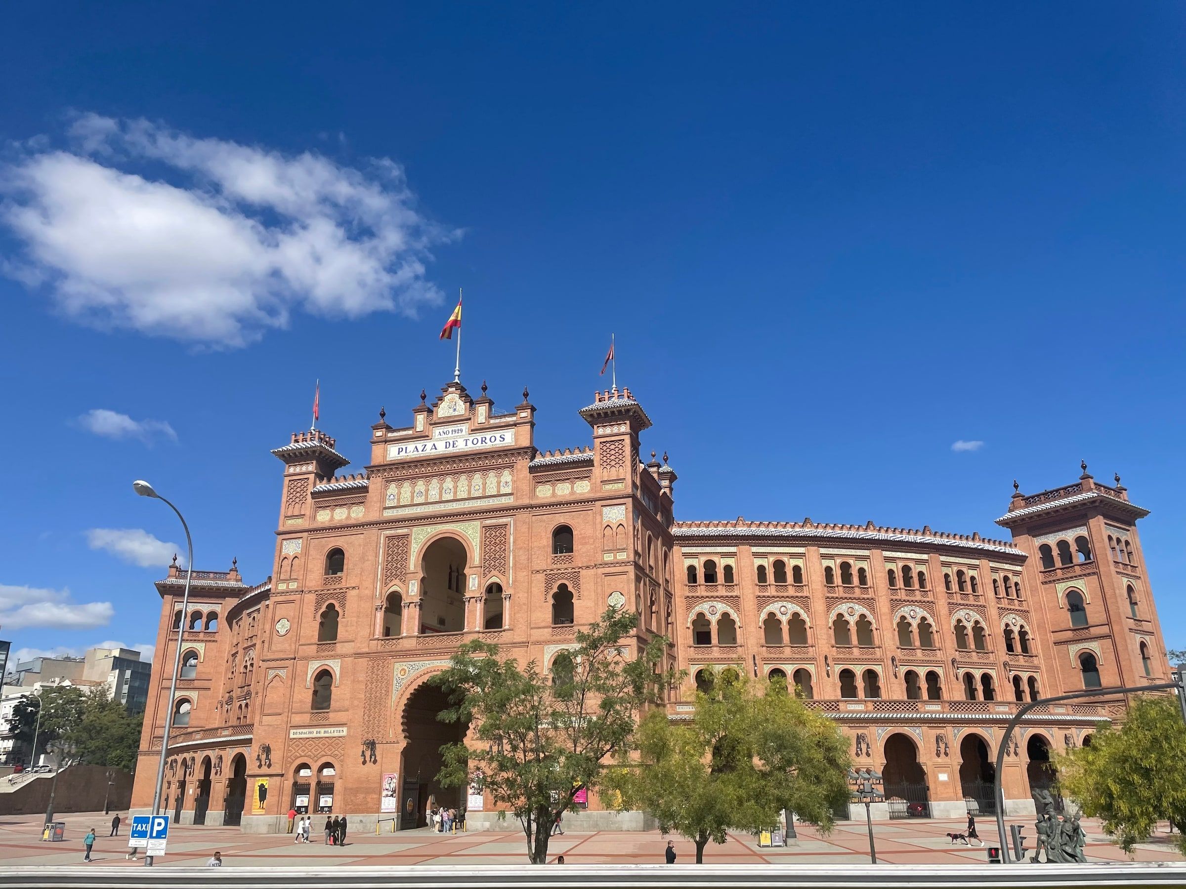 La plaza de toros de Las Ventas