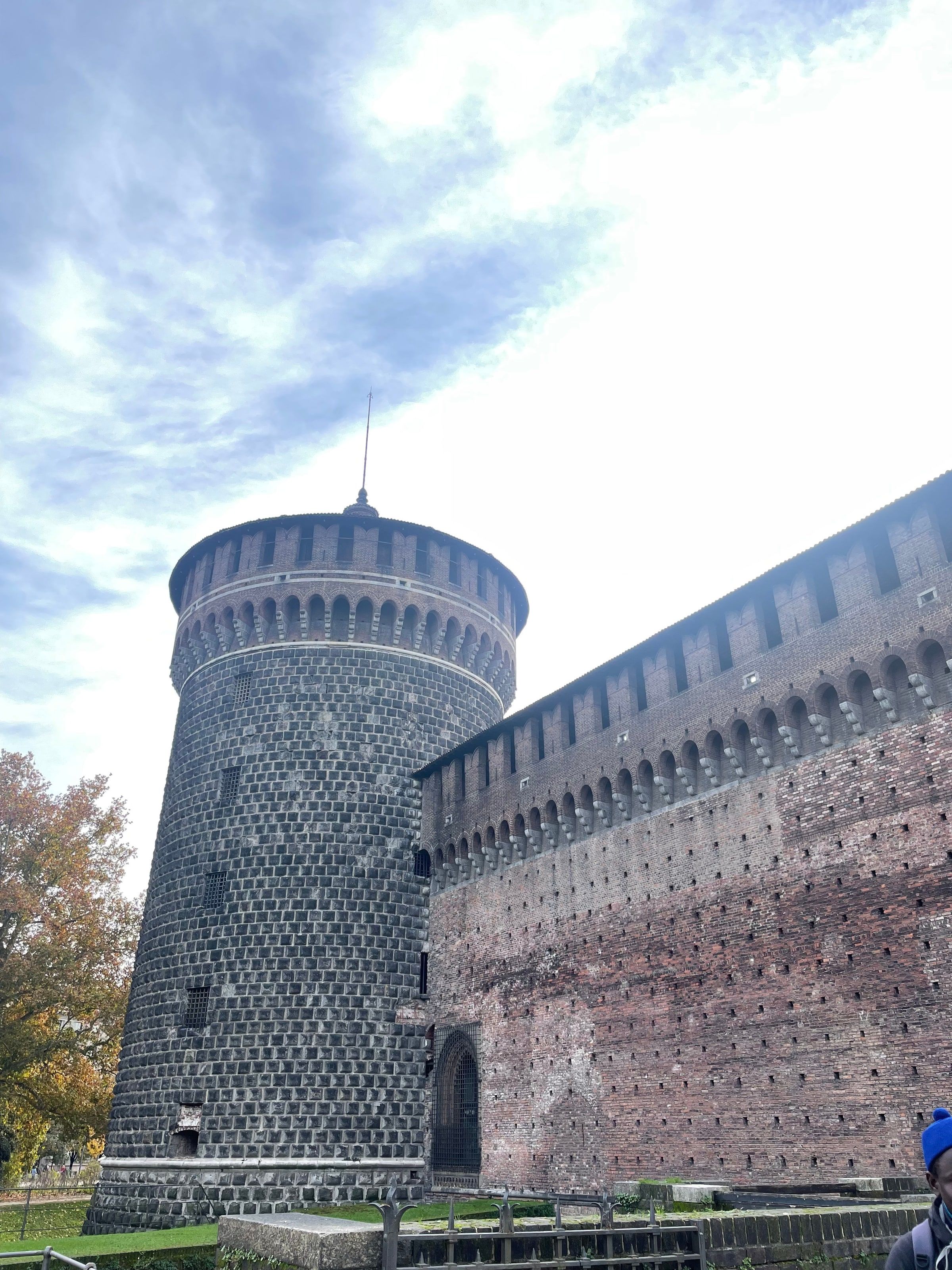La torre del Castello Sforzesco