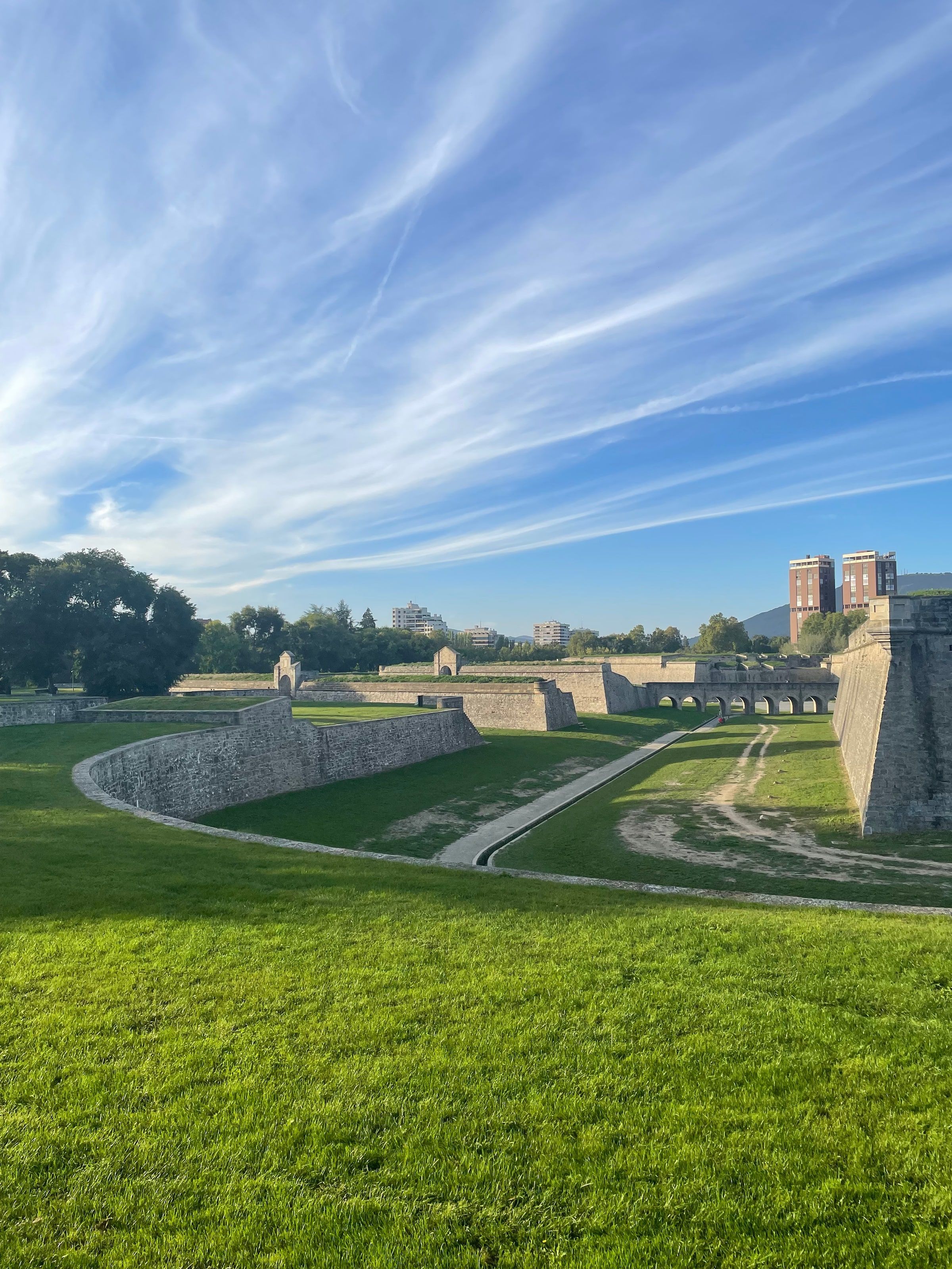 Los fosos verdes de la Ciudadela