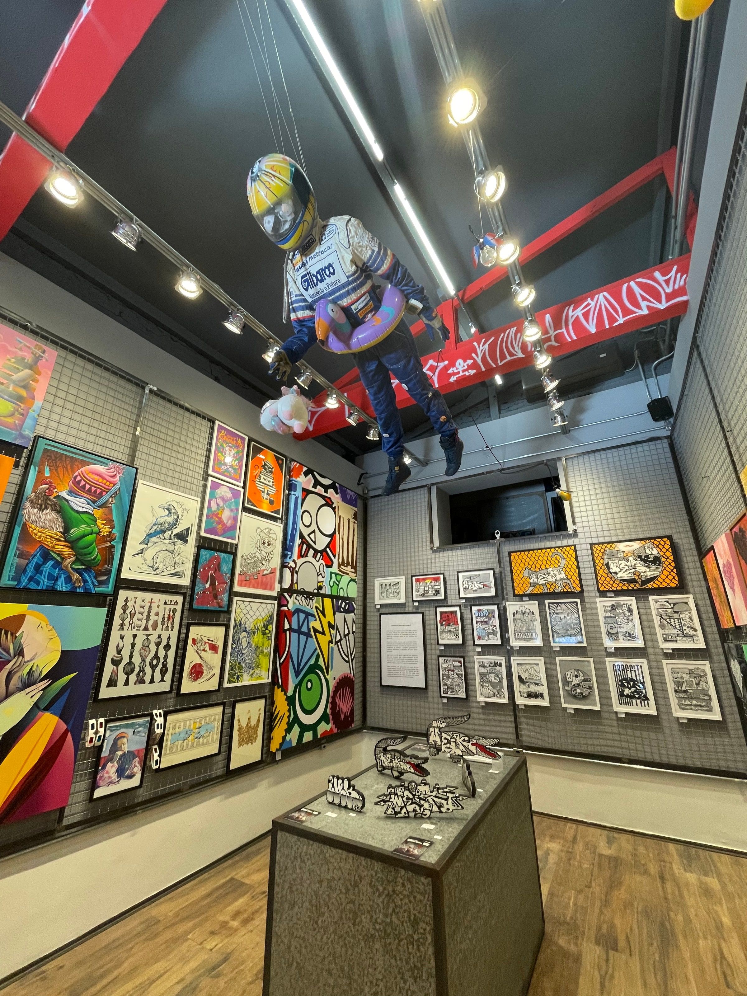 Una galería de arte urbano en Pinheiros