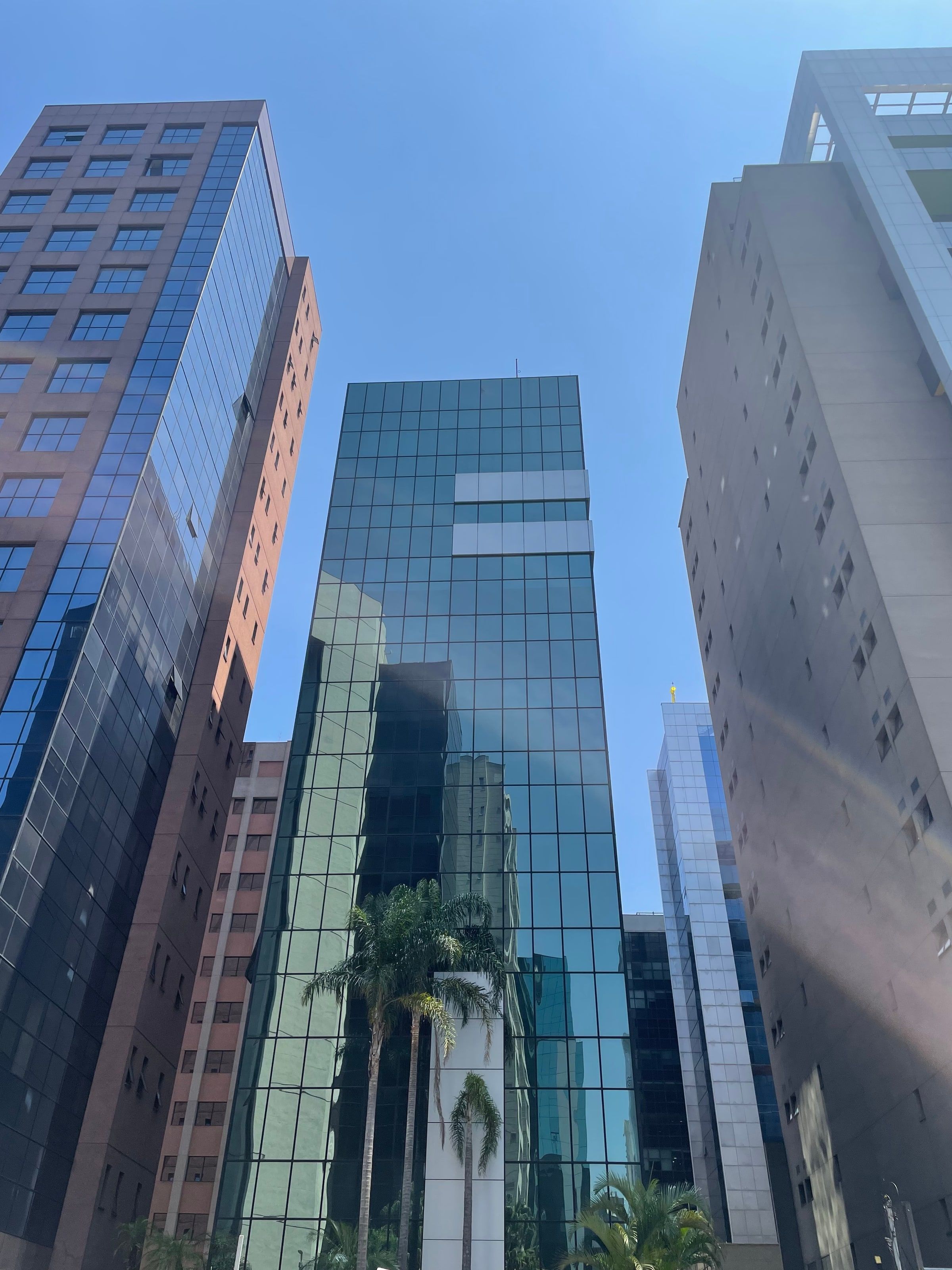 Torres de vidrio en Pinheiros